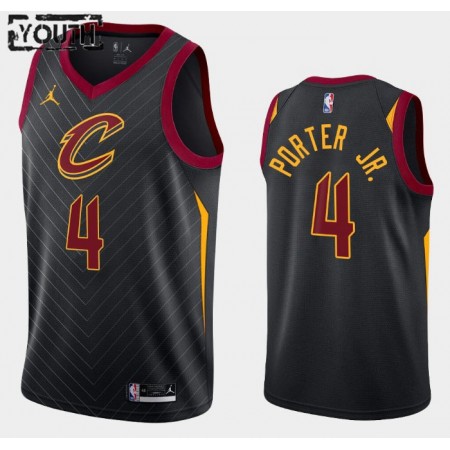 Dres Cleveland Cavaliers Kevin Porter Jr. 4 2020-21 Jordan Brand Statement Edition Swingman - Dječji